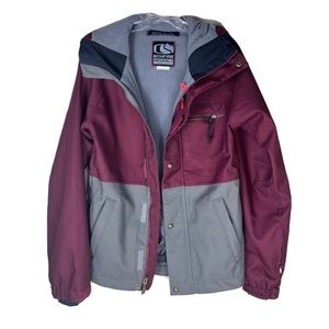 EUC Bonfire dry level 2 tailored fit men’s ski coat size XS